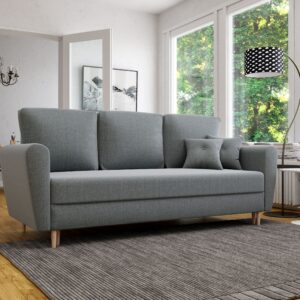 Rich results on Google SERP for "MODERN LIVING COUCH" search